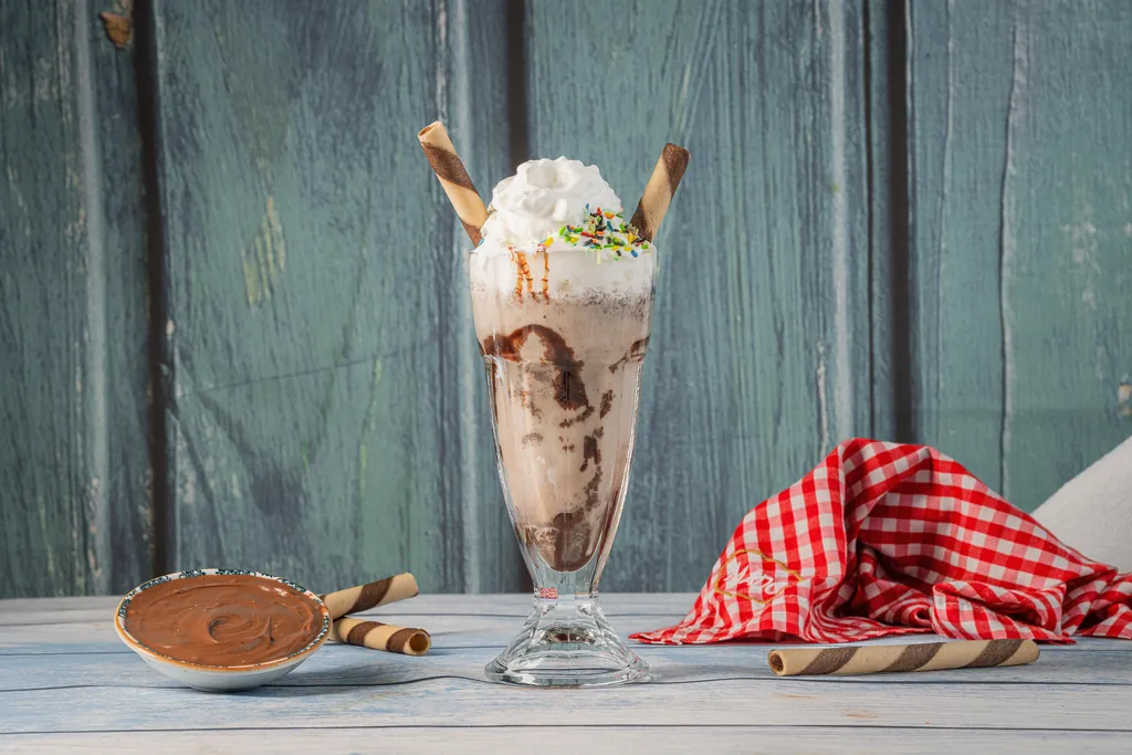 Banana & Nutella Milkshake