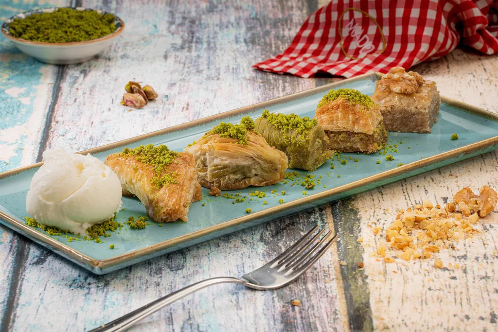 Desserts at MADO Abu Dhabi