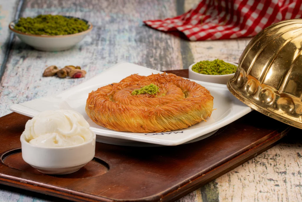 Burma Kadayif with Pistachio