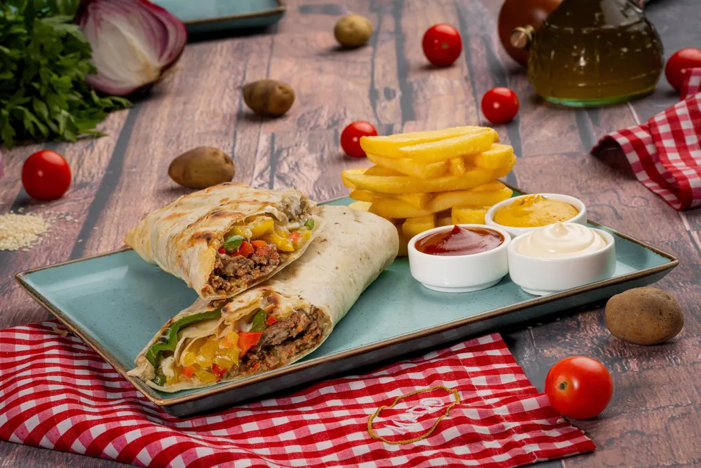 Grilled Meat Wrap