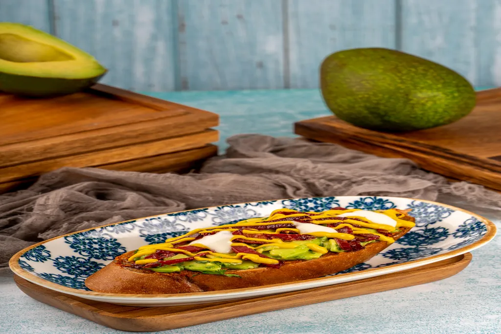 Avocado Bruschetta