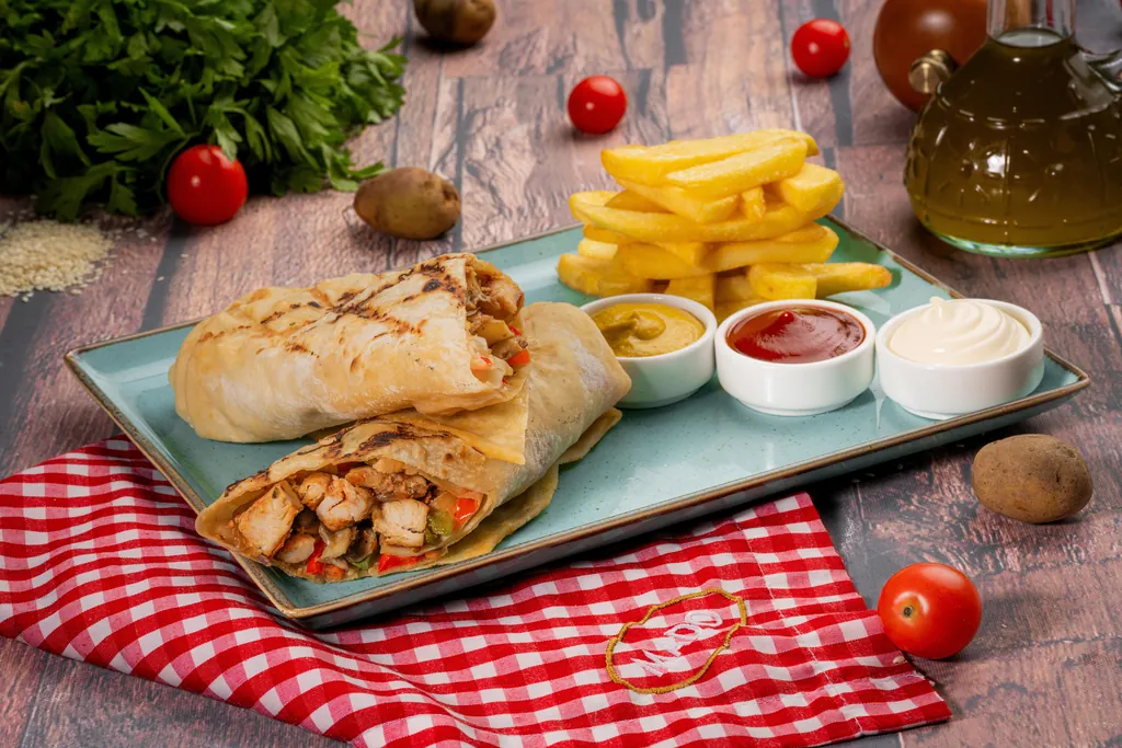 Chicken Mushroom Wrap